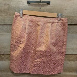 Shimmery skirt (J. Crew)—perfect for the holidays!
